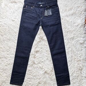 Buck Mason NWT Mens Maverick Slim Jean Dark Wash Size 34